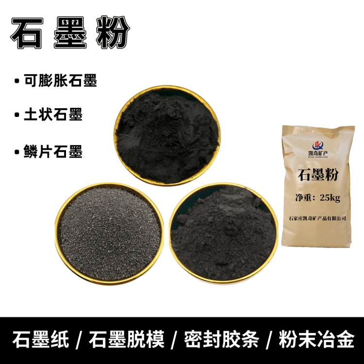 鱗片石墨與石墨粉 性能差異及工業應用價值解析